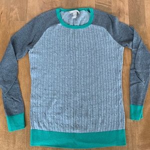 Last call! Banana Republic colorblock sweater S, EUC